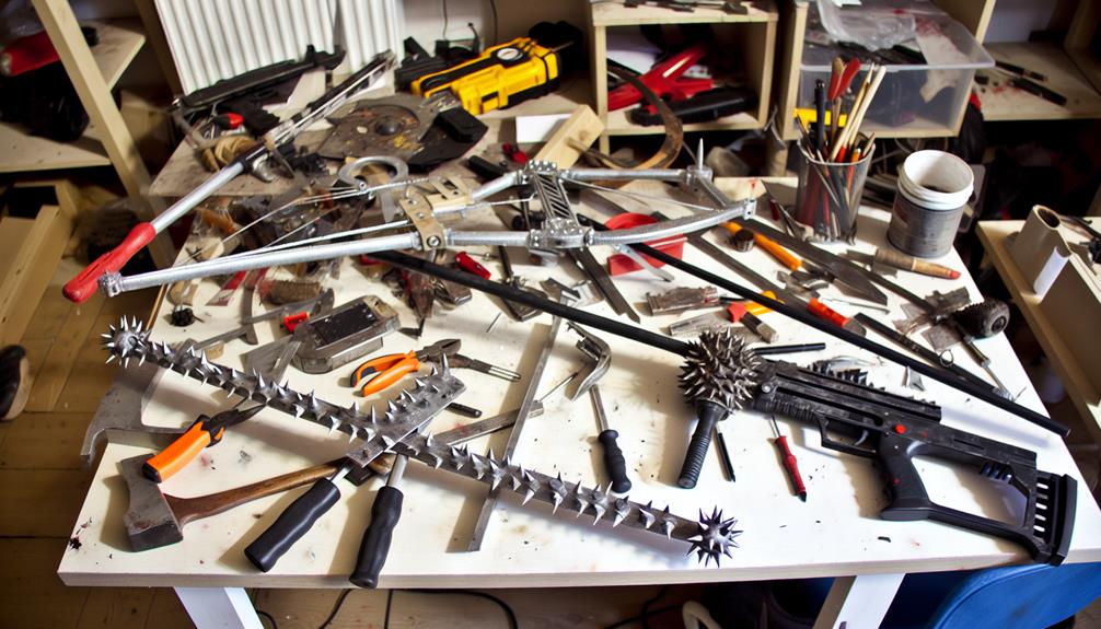 building zombie fighting arsenal tools