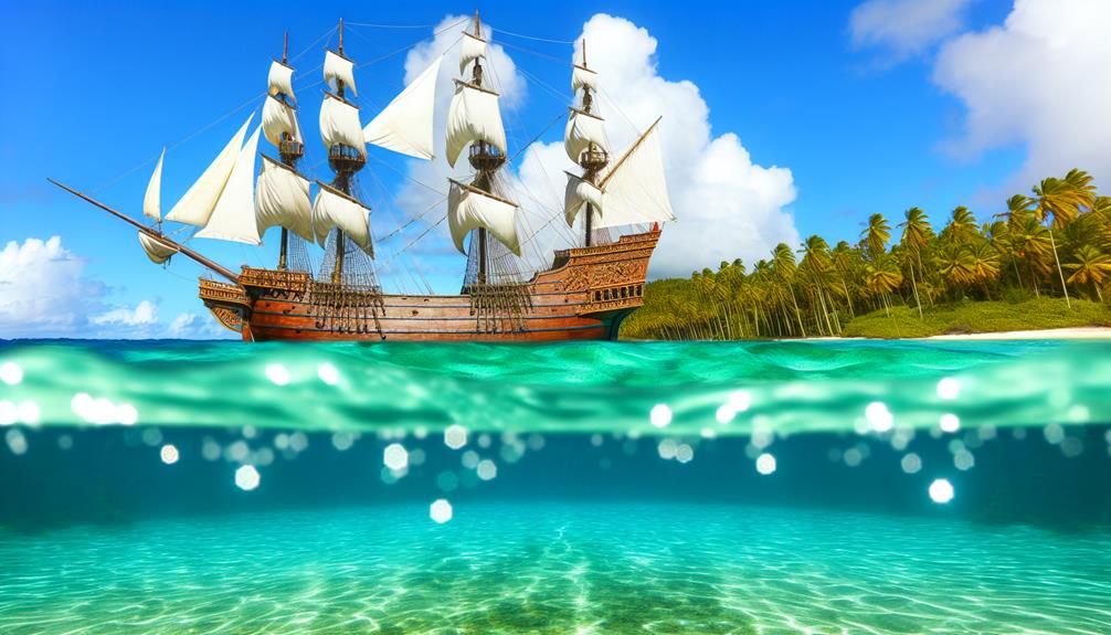 caribbean pirate ship designs