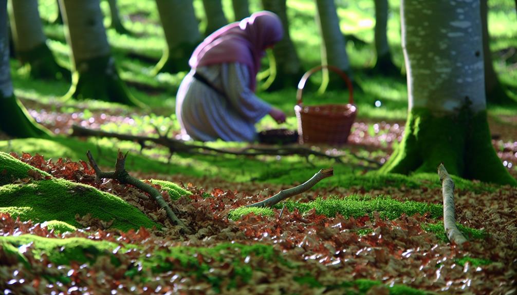 finding food in wilderness