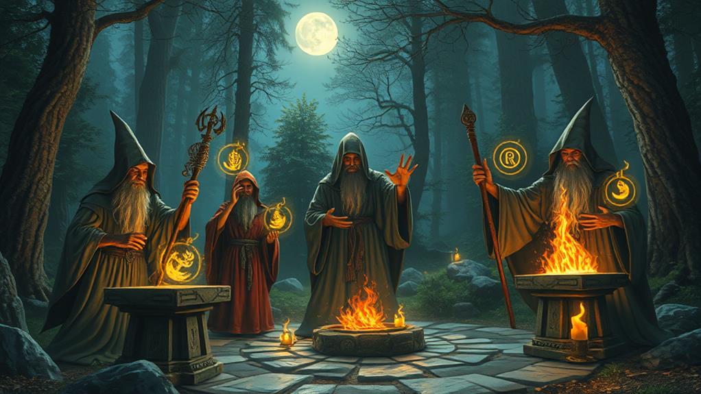 ancient magical spellcasting rituals