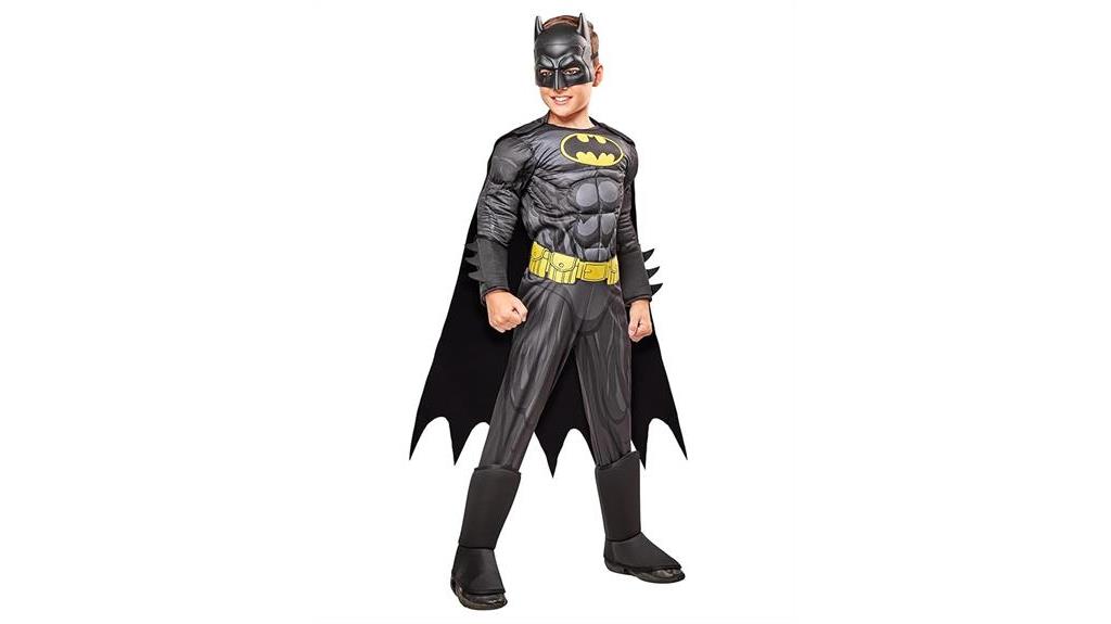 boys batman costume set