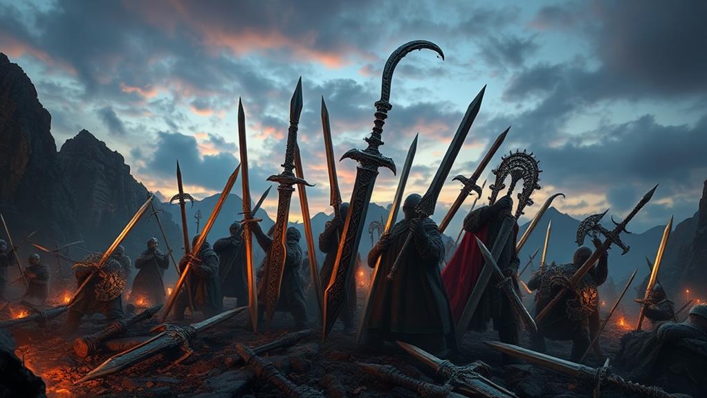 fearsome armaments of middle earth