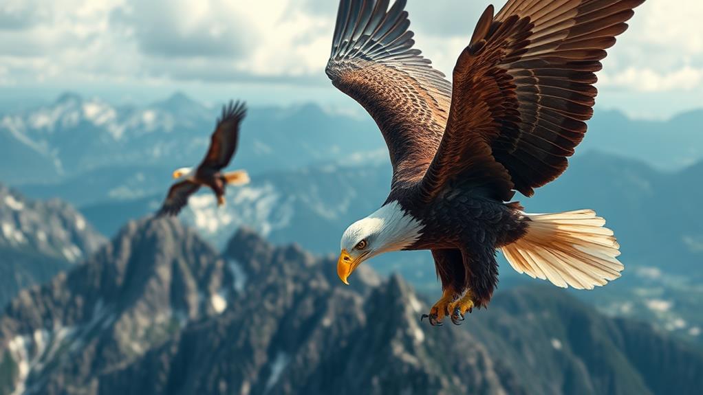 majestic birds of prey