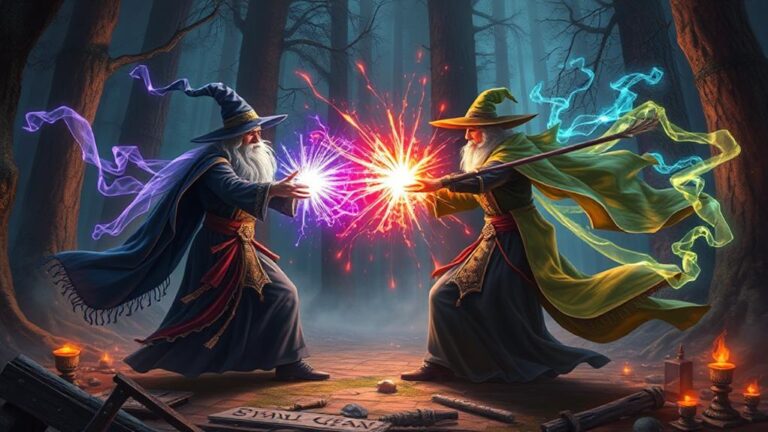 mastering magical combat techniques